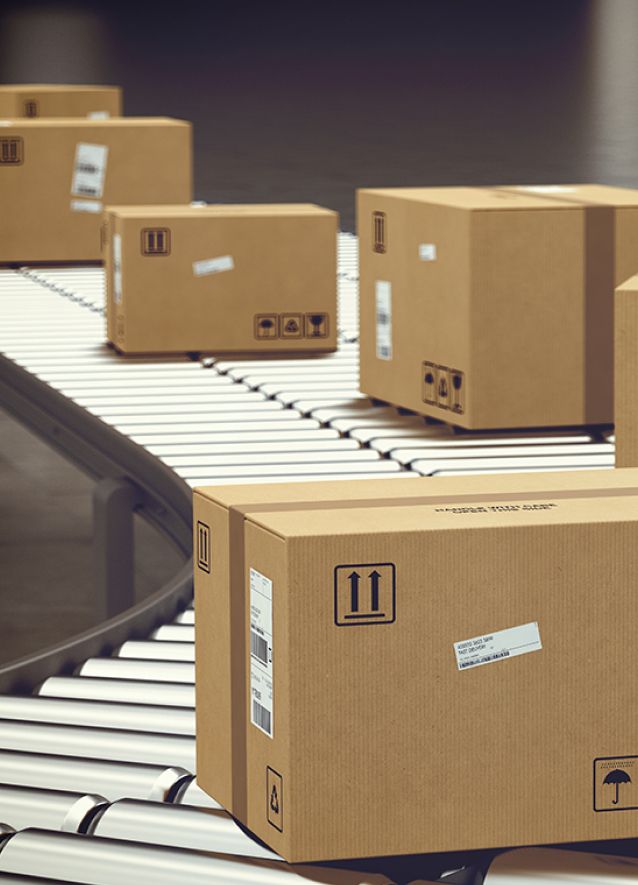 Conveyor technology for packaging/cartons