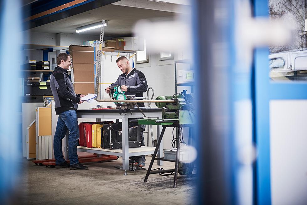 Service-Arbeiten