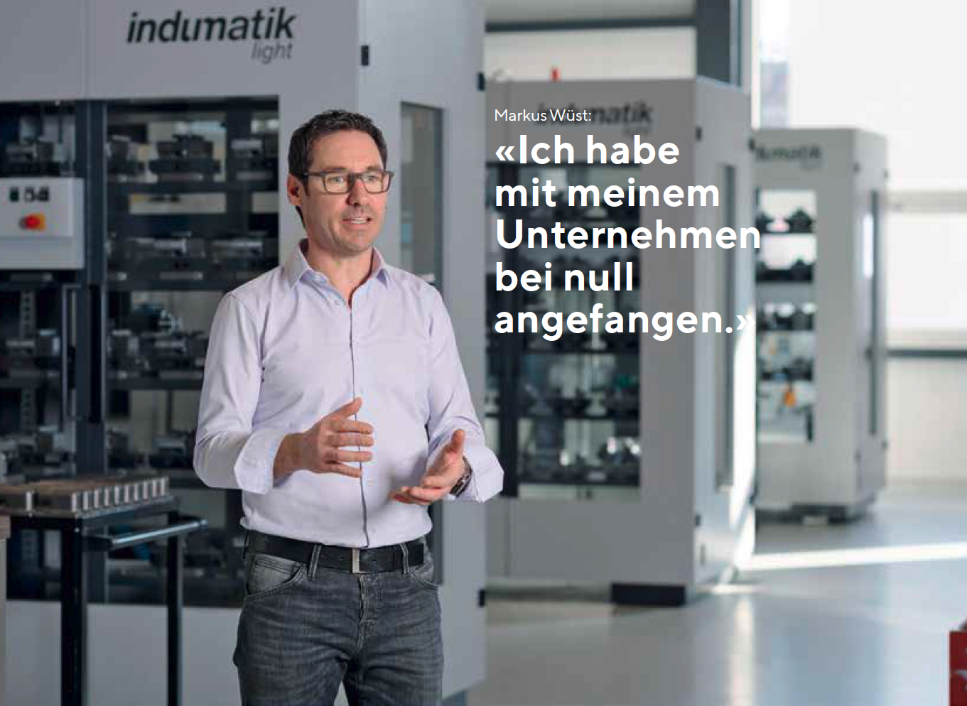 Spezialportrait im Unternehmermagazin Leader