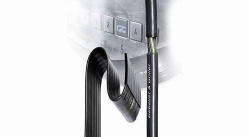 Flache Fahrkorbtragleitung (Flat Travelling Cable)