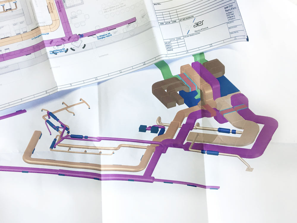 3D-Montageplan für den RLT-Anlagenbau