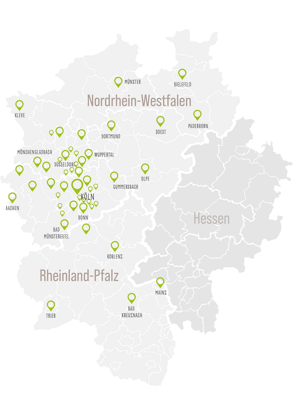 Einsatzgebiet-Übersicht