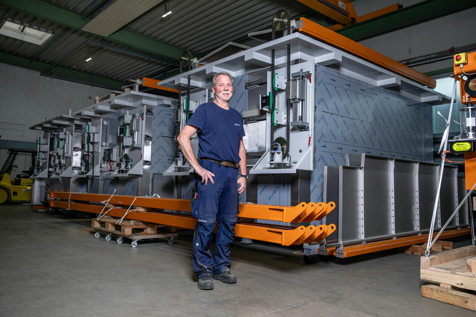 Anlagenkomponente aus der mechanischen Fertigung