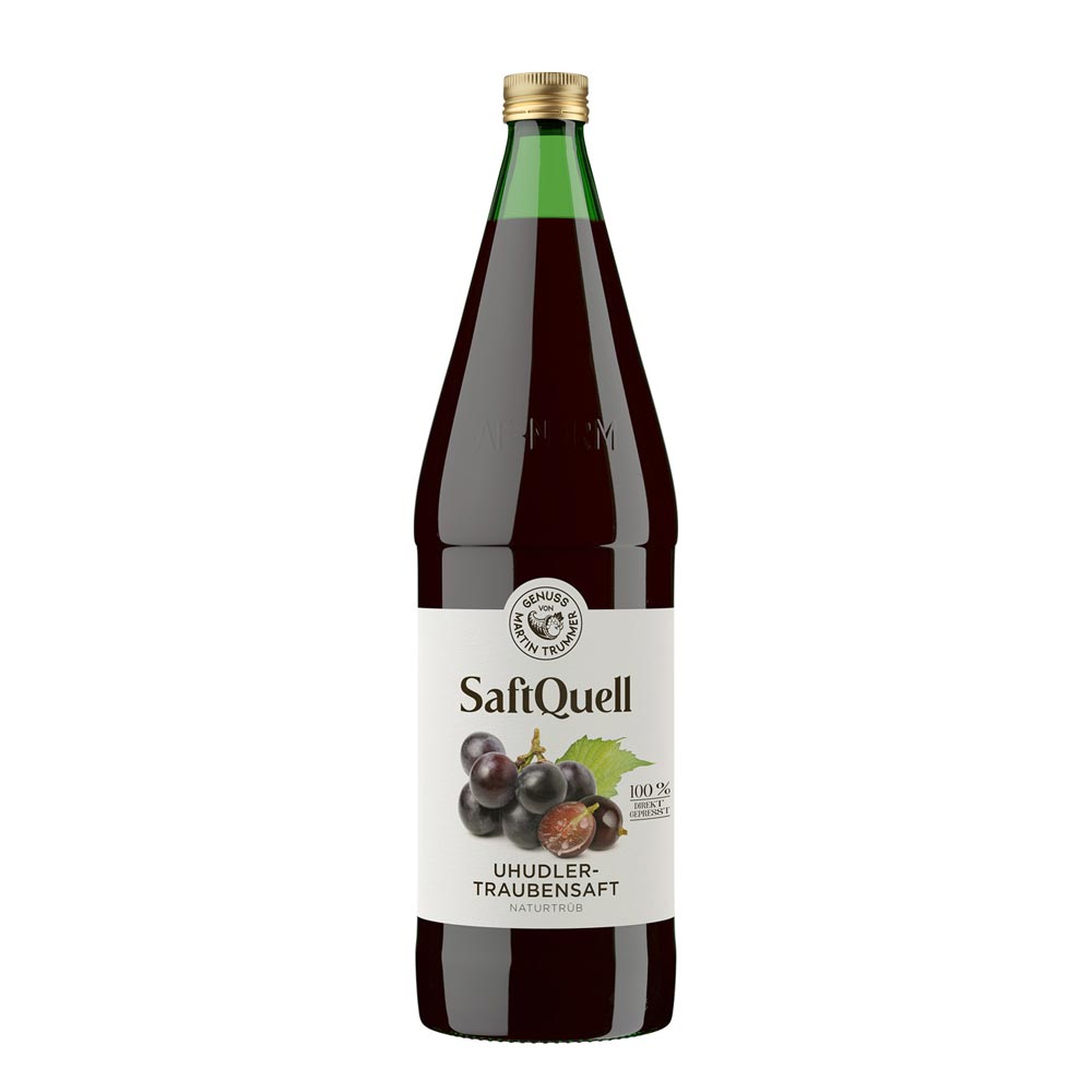 SaftQuell Uhudler-Traubensaft naturtrüb 1,0 l