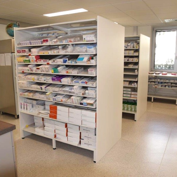 Regalanlage Krankenhausapotheke