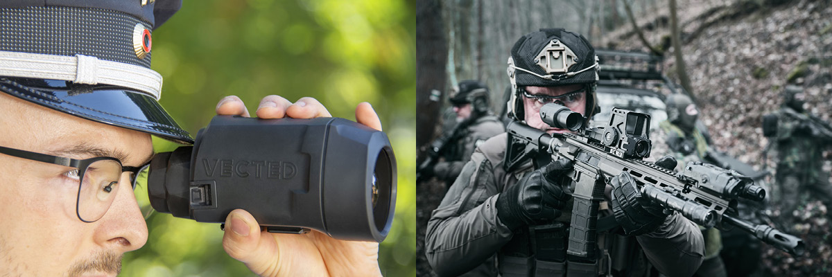 Wärmebildkamera für Militär und Polizei