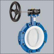 Absperrklappe SBP mit PTFE-T-Liner