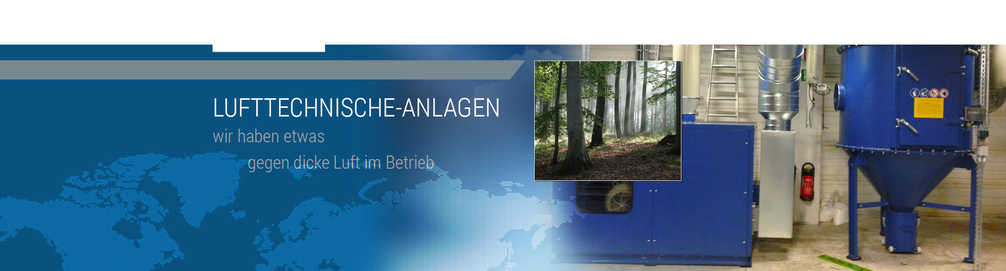 Lufttechnische Anlagen und Absaug-Systeme