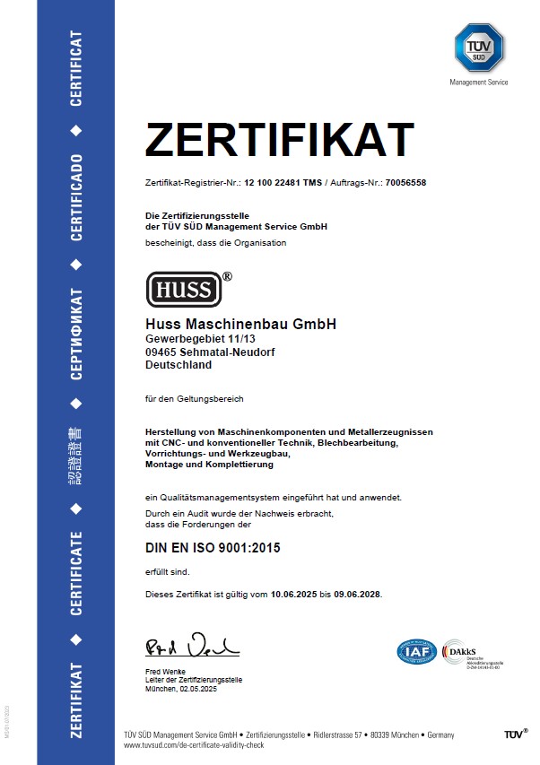 Einblick in die Produktion