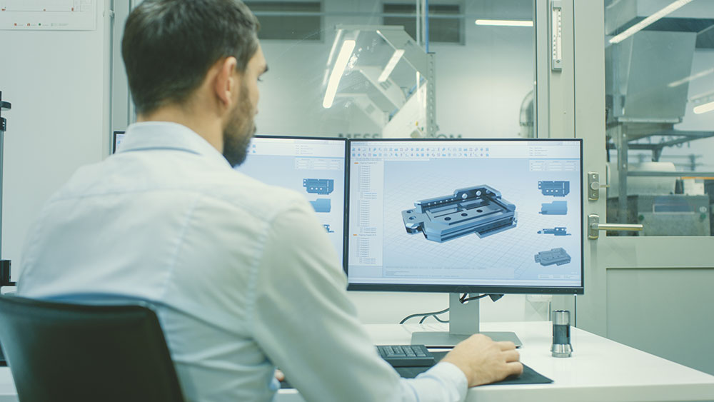 CAD/CAM-Arbeitsplatz zur CNC-Programmierung