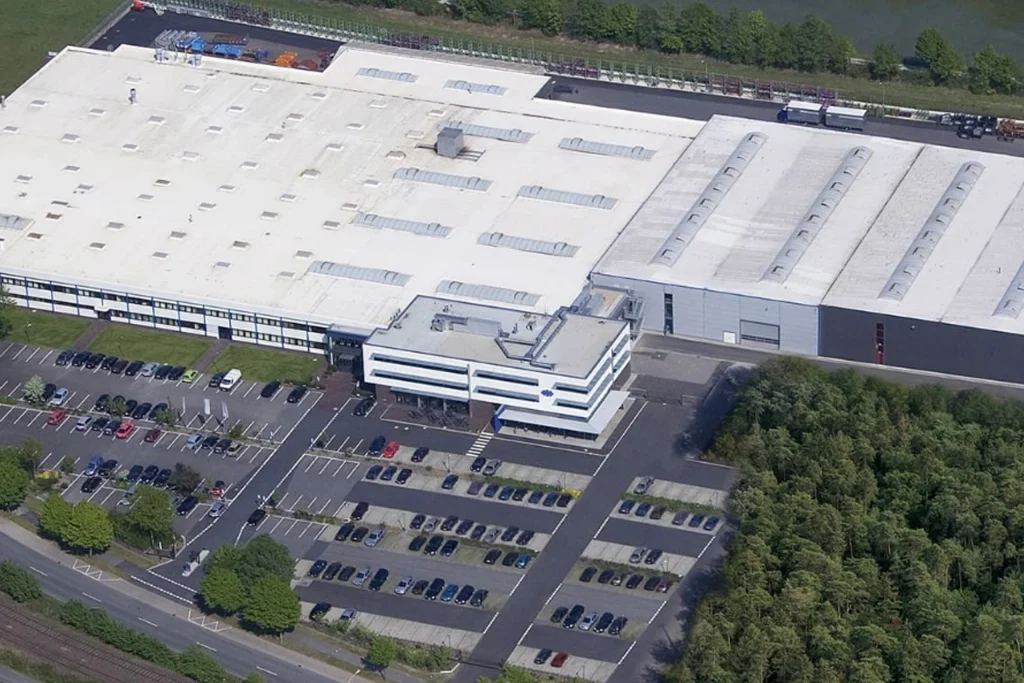 Firmengelände der MBH Maschinenbau & Blechtechnik GmbH