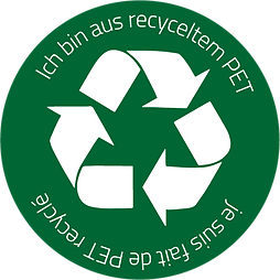 Produkte aus recyceltem PET