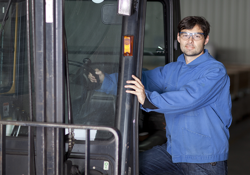 Forklift licence training