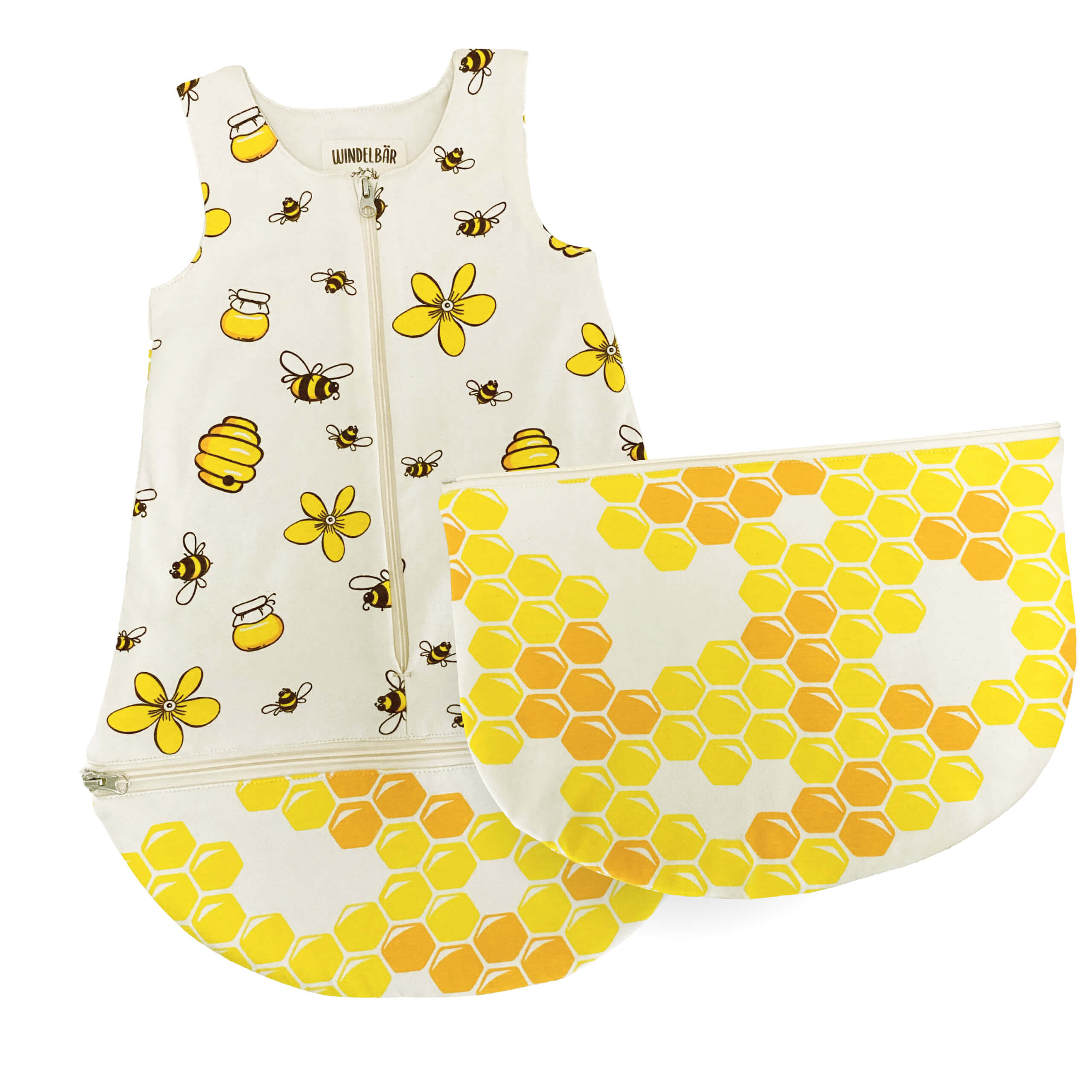 Baby-Schlafsack Bienen