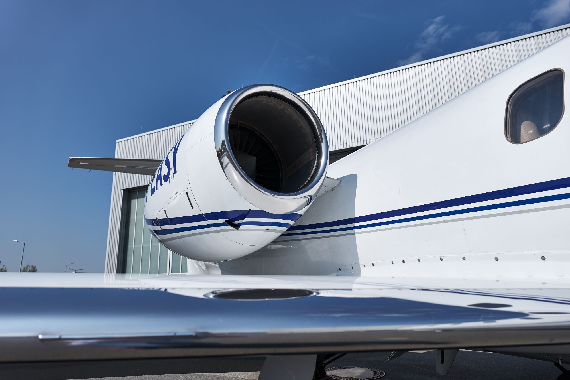 Learjet-Ambulanzflugzeug