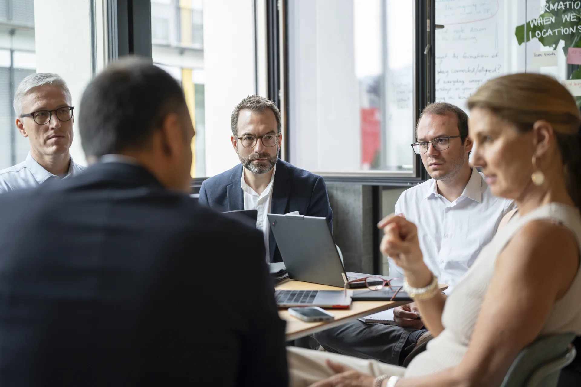 PHENOGY team in a meeting