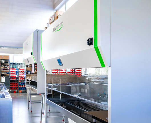 Use of a cleanroom system when compounding active ingredients