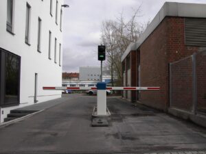 Schrankenanlage Firmeneinfahrt