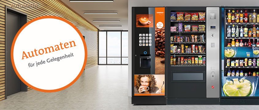 Automatenstation Melodie, Snack- und Kaltgetränke