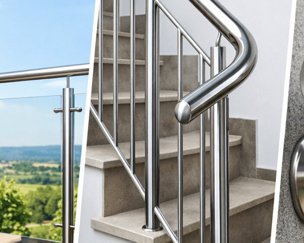Treppen, Balkongeländer und Handläufe
