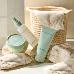Beauty-Produkte im Lifestyle-Setting