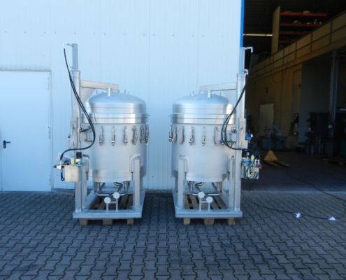 Modulfilter mit Hydraulik