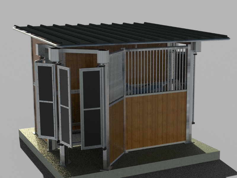 Kraftfutterabrufstation