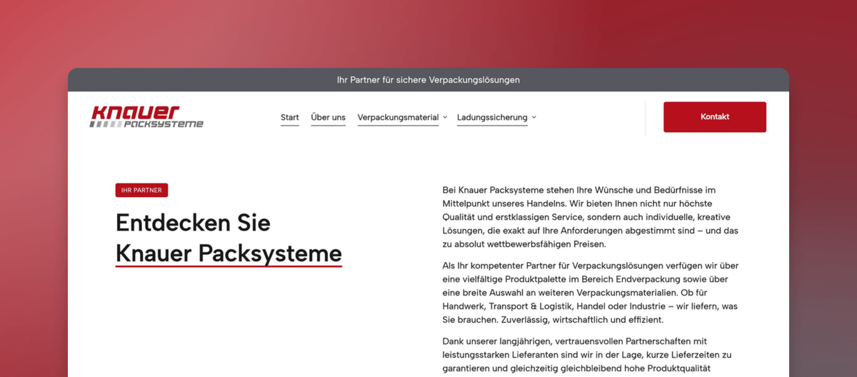 PP- und PET-Umreifungsbänder