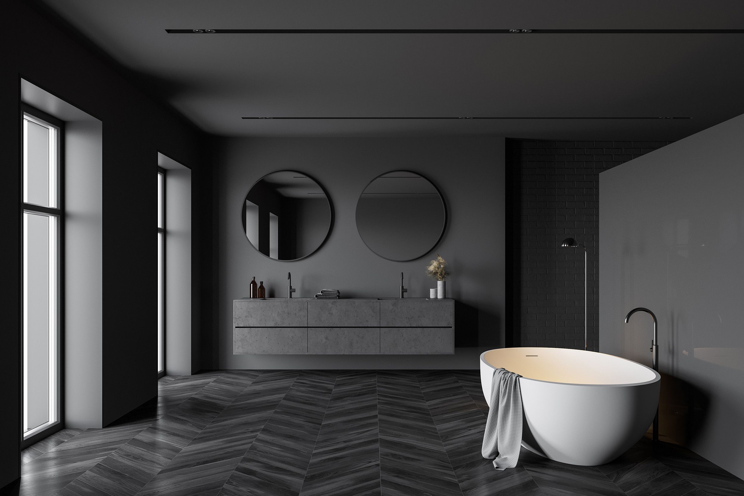 Modernes Badezimmer