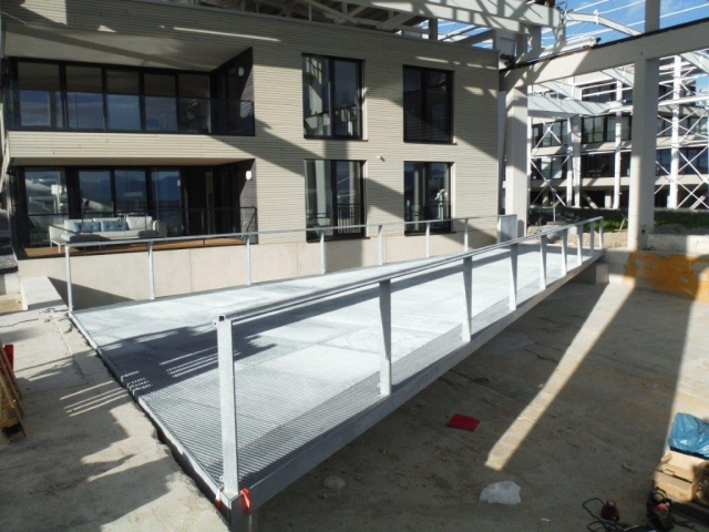 Rad- und Fußgängerbrücke in Kressbronn am Bodensee