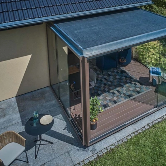 PAVEL PLUS Atelier, Arbeitszimmer und Wintergarten