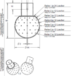 Sprühkopf Sprayball (statisch)
