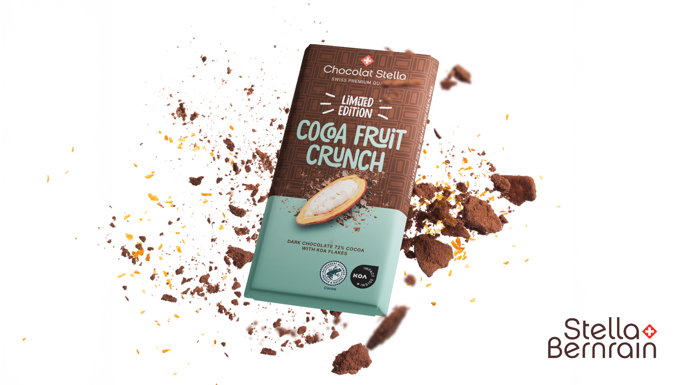 Cocoa Fruit Crunch – Crunchy Dark Chocolate