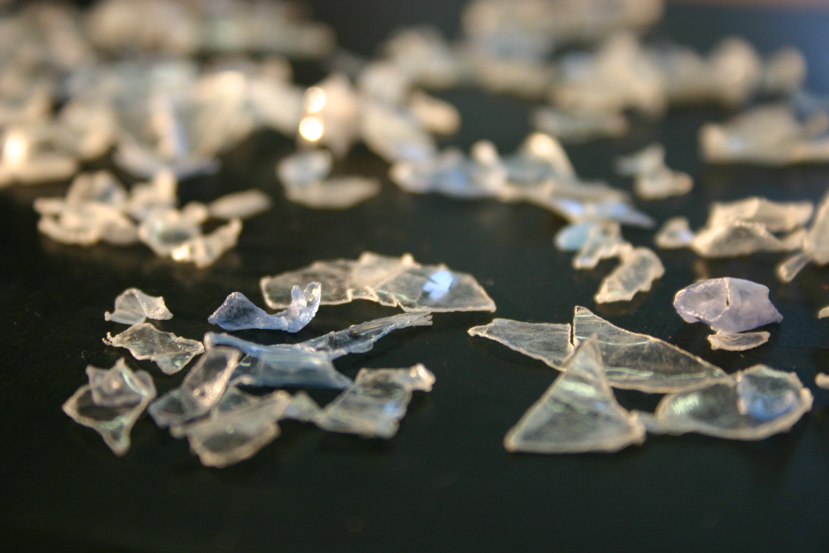 PET-Flakes – Flake-Analyse