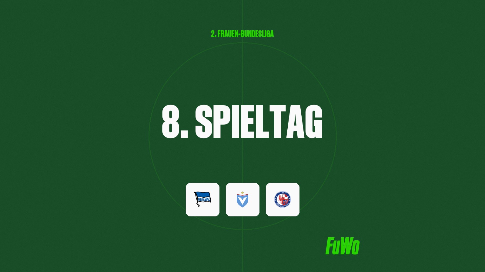 2nd Women's Bundesliga, Matchday 8