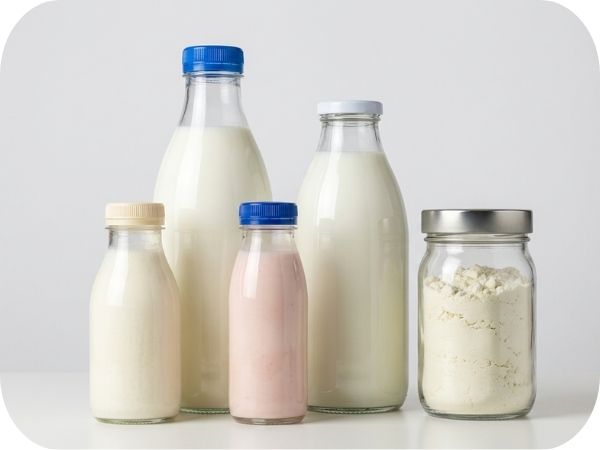 Abfülllinie Molkereiprodukte