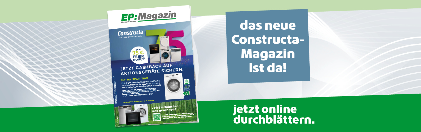 EP:Magazin mit Constructa-Haushaltsgeräten