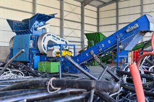 Recyclinganlagen und Materialhandling