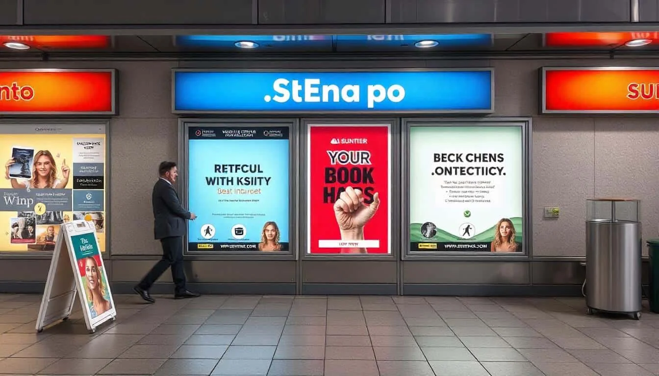 Banner und Großformatwerbung