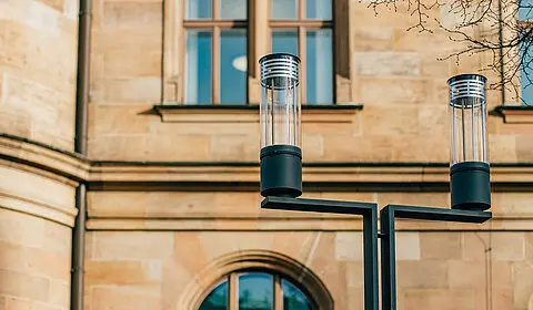 LED-Außenleuchten (Säulen-, Mast-, Poller-, Bodeneinbau-, Wand- und historische Leuchten)