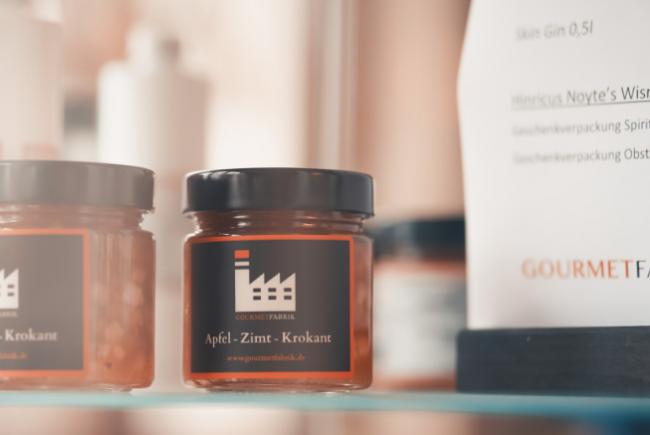 Apfel-Zimt-Krokant-Konfitüre