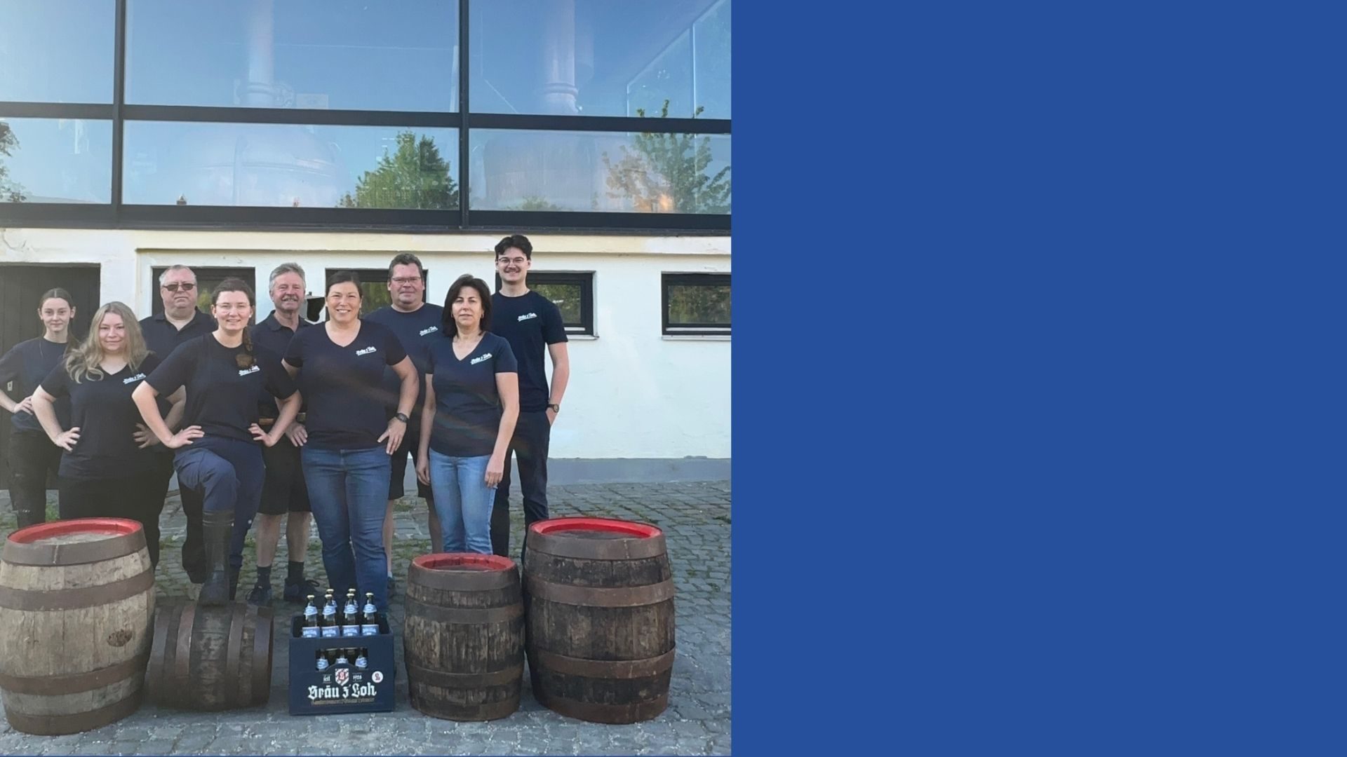 Mannschaft der Brauerei