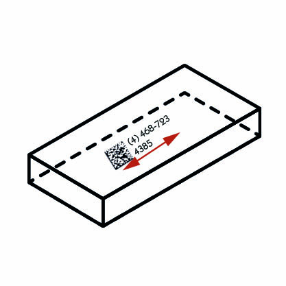 Beschriftungsfläche