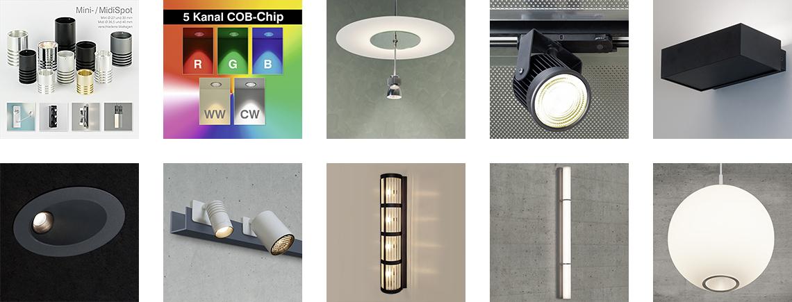 LED-Downlight und Spot-Programme