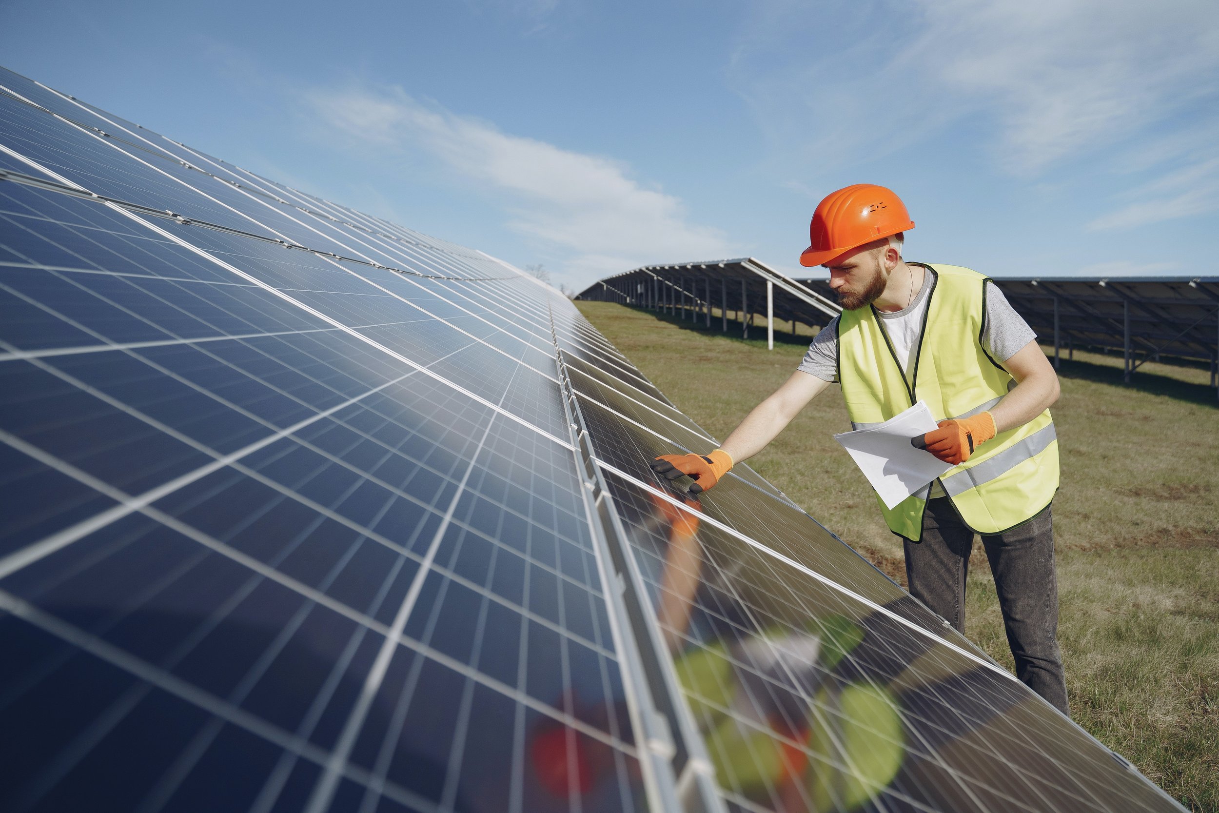 Solarpark auf Grünland