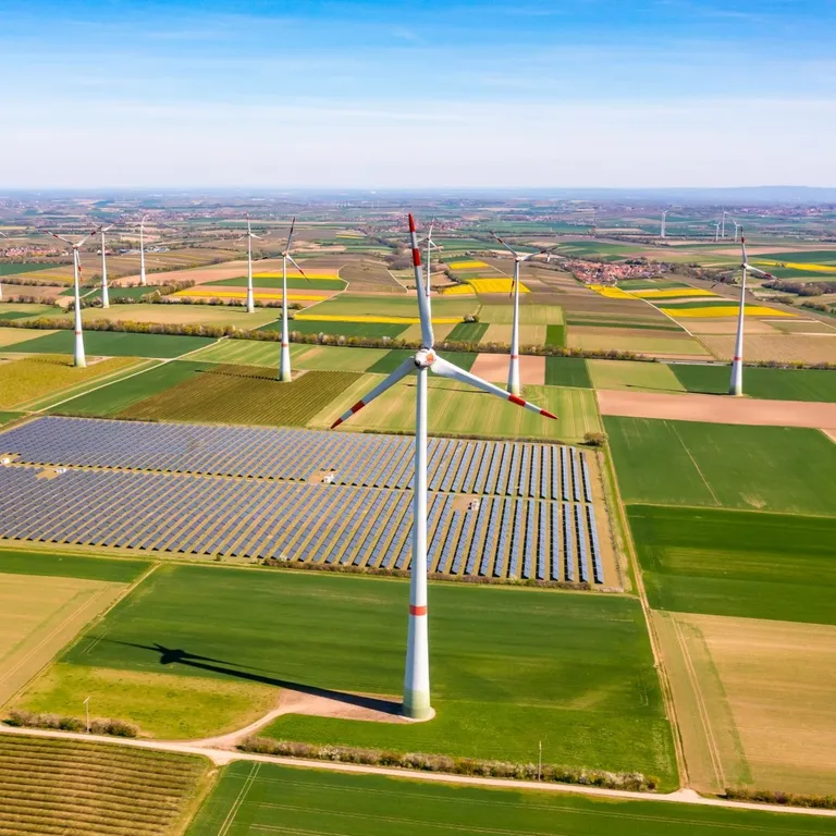Wind- und Solarparks