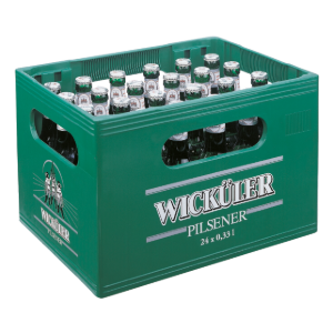 Wicküler Pilsener 24 x 0,33 l im Mehrwegkasten