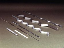 Gebogene Stäbe für Begrenzungszäune und Rollgitter