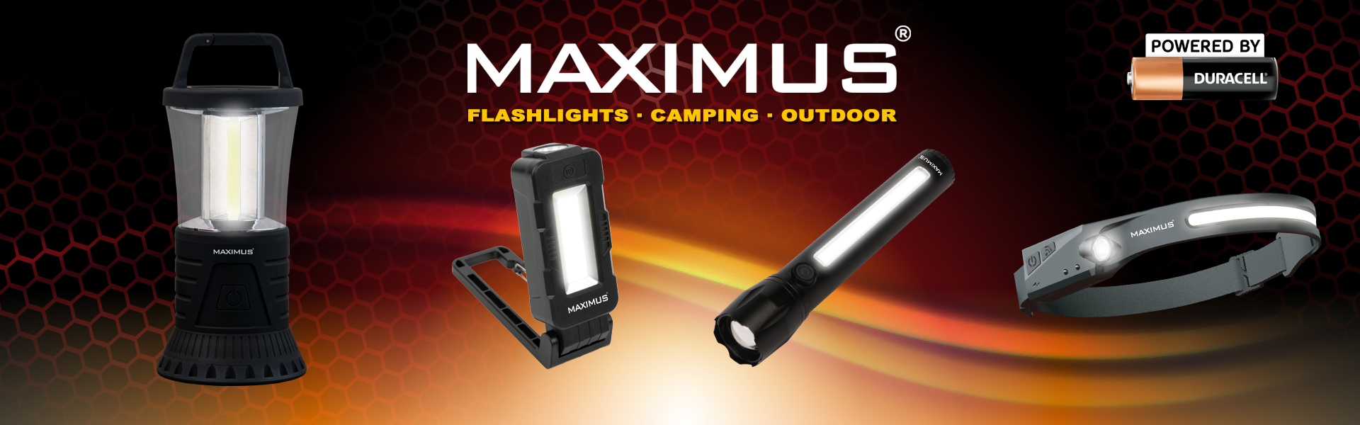 MAXIMUS Taschenlampen