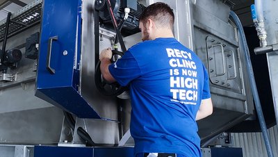 Recycling als Hightech-Prozess